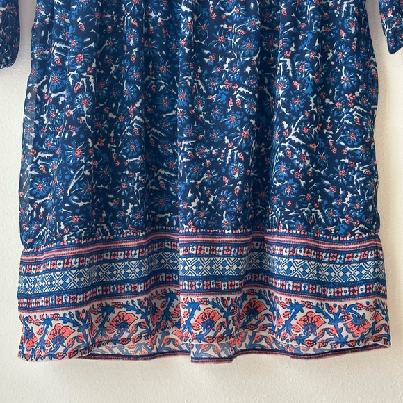 Lucky Brand long sleeve smocked waistband dress. - Picture 4 of 8